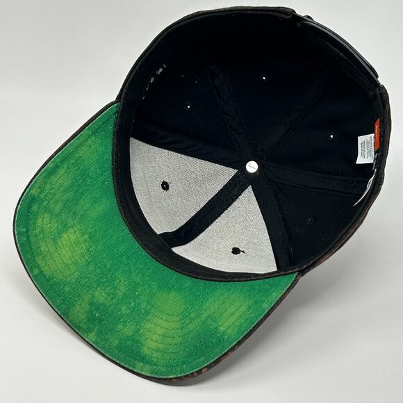 Nike San Francisco SF Giants Hat Baseball Cap Script Spellout Snapback MLB Black - Picture 4 of 9